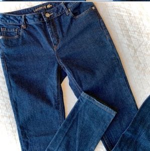LACOSTE High-rise Skinny Jeans
